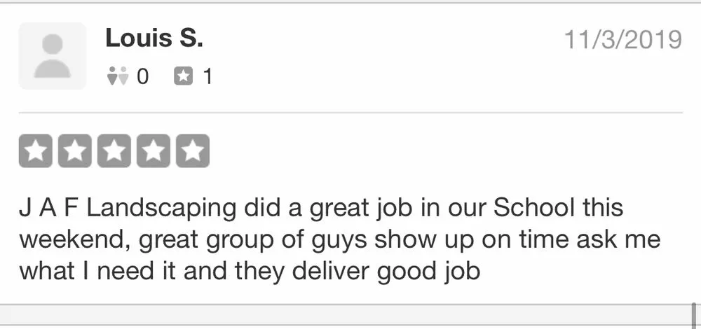 Reliable landscape installation in Westbury, NY by J A F Landscaping