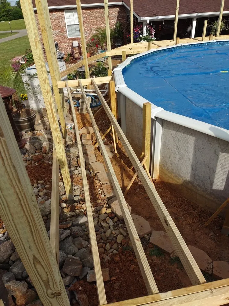 Affordable yard cleanup service in La Vergne, TN by J Adam construction