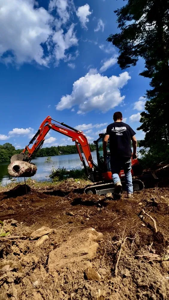 Trusted yard maintenance in Charlton, MA - J Adams Enterprises