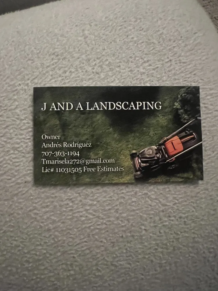 Trusted landscaping services in Spanish Flat, CA - J And A Landscaping