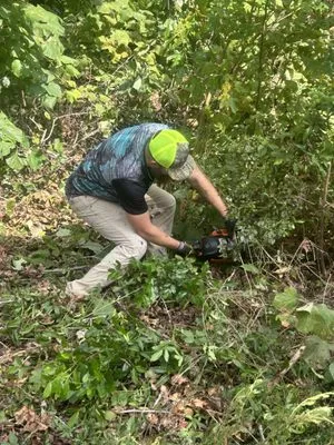 J and A Lawncare Logo