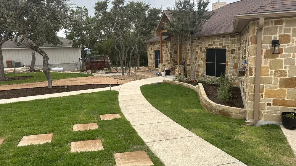 Local outdoor landscaping in San Antonio, TX by J and C Landscaping and Design