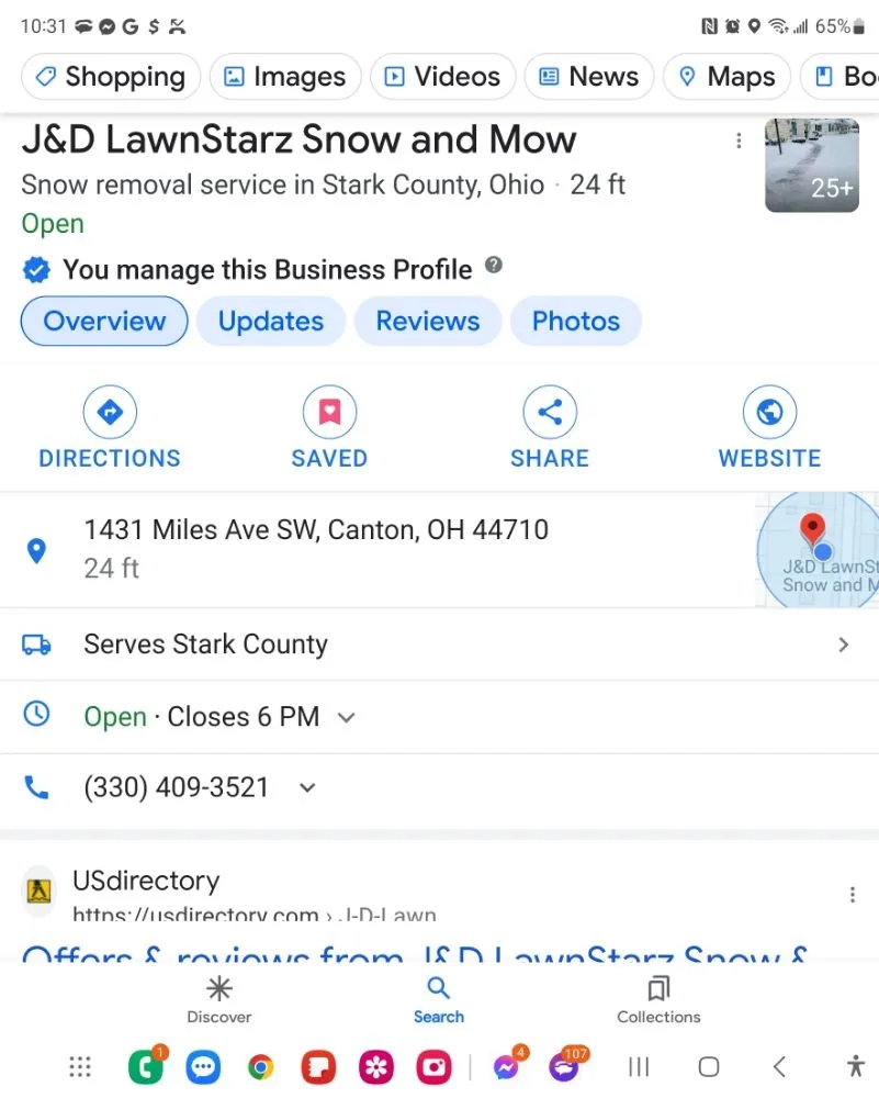 Professional residential landscaping in Canton, OH by J and D LawnStarz Snow and Mow