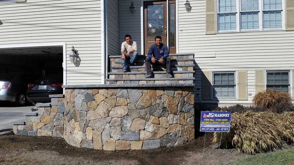 Expert landscape design experts serving Cranston, RI - J and G Masonry