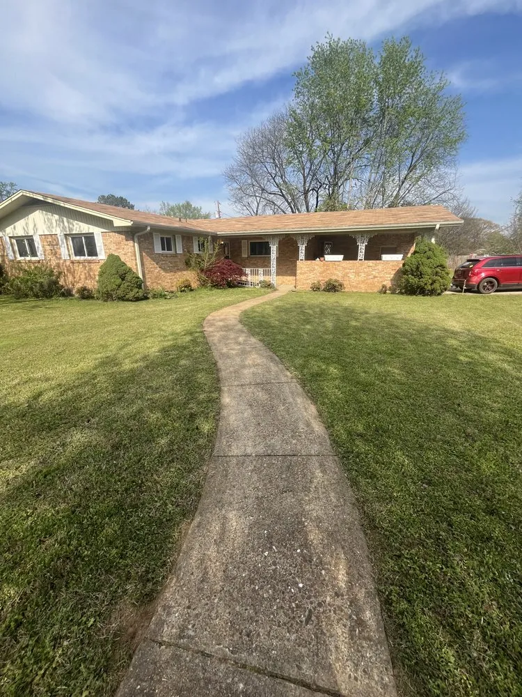 Professional lawn mowing service in Athens, AL by J and H Yard Work