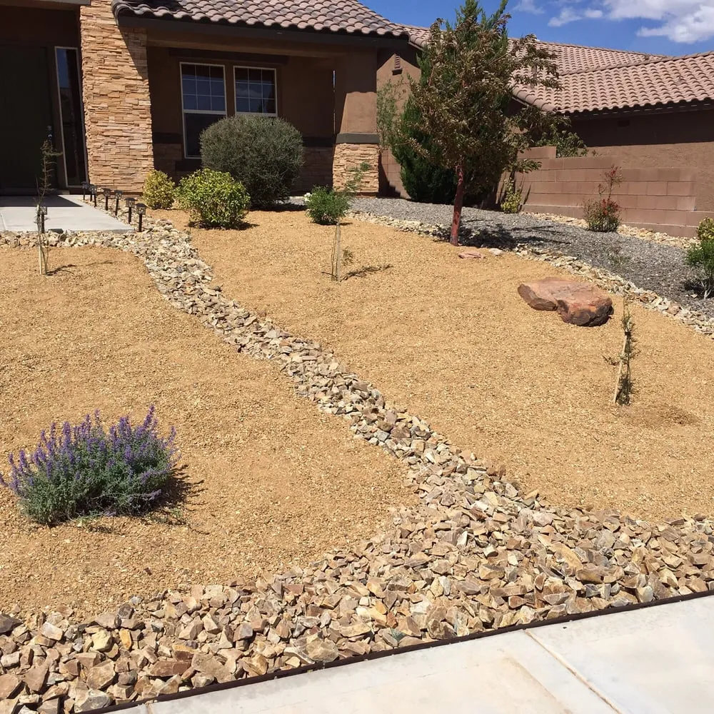 Local yard cleanup service in Albuquerque, NM by J and J Landscape