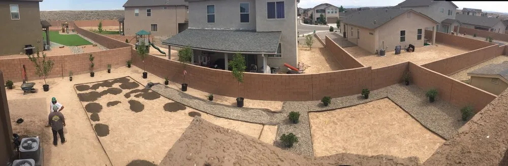 Custom lawn mowing service experts serving Albuquerque, NM - J and J Landscape