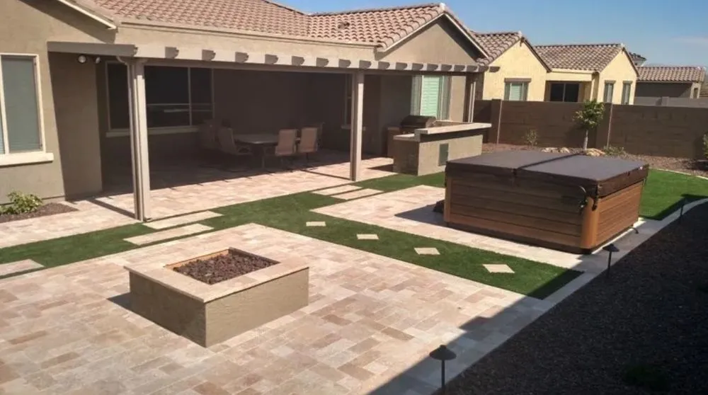 Top-rated outdoor landscaping for residential properties across Anthem, AZ - J and J Landscaping
