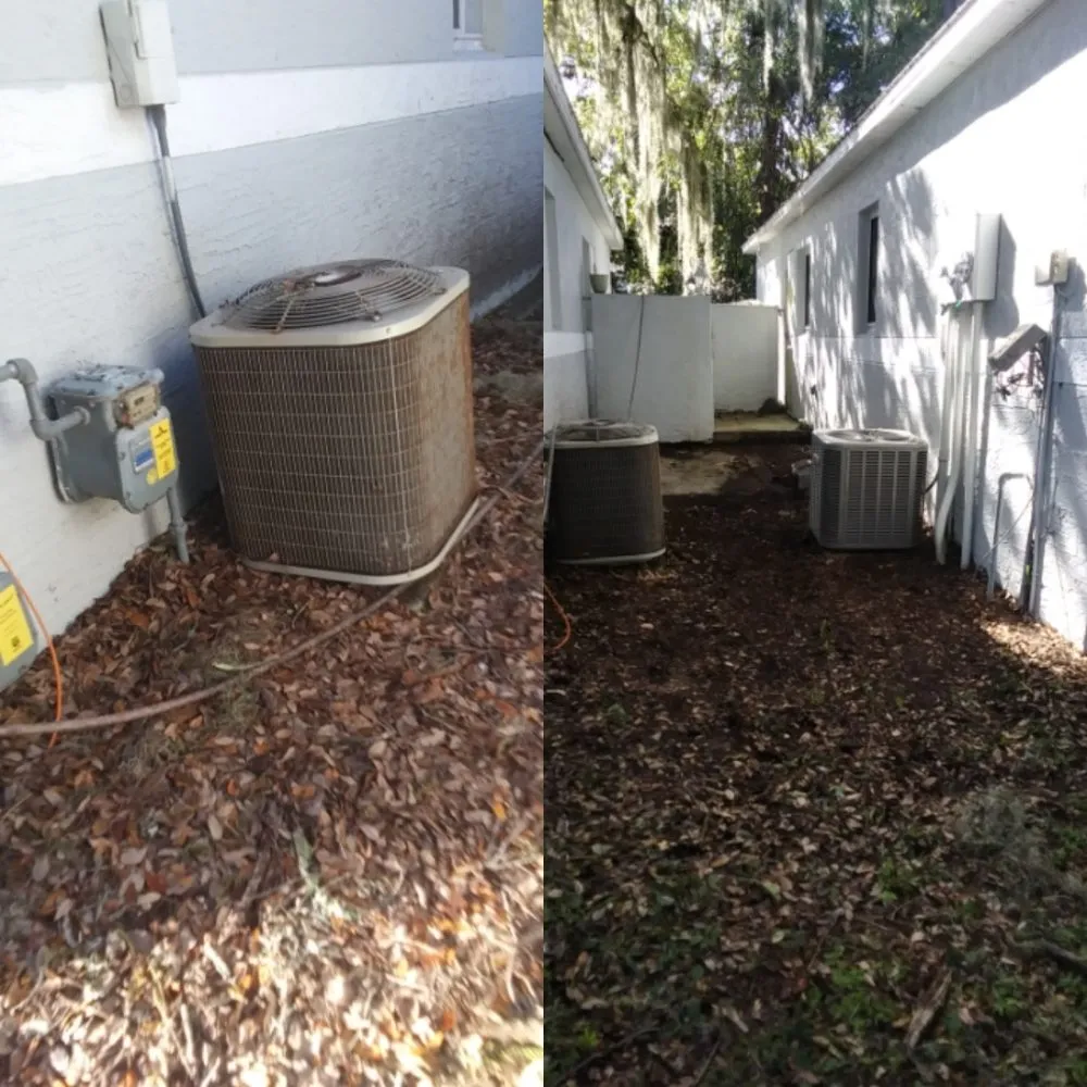 Custom yard maintenance for residential properties in Ormond Beach, FL by J and j Weeding Picking