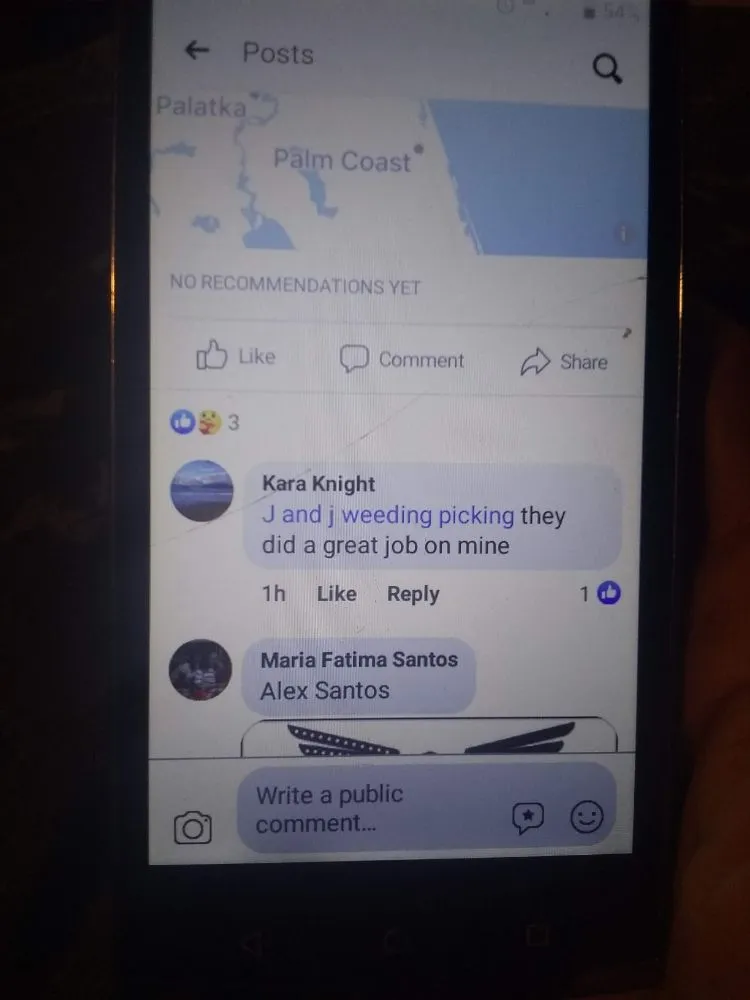 Professional landscaping services for homes in Ormond Beach, FL by J and j Weeding Picking