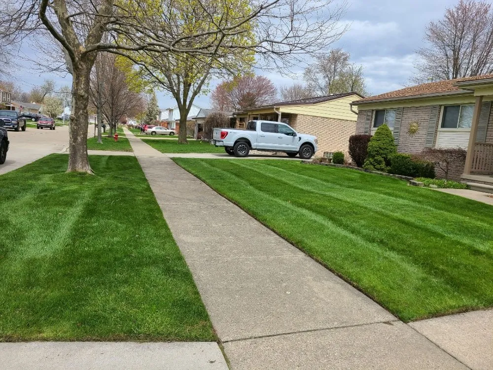 Expert lawn care service for homes across Wyandotte, MI - J and K Lawn Service