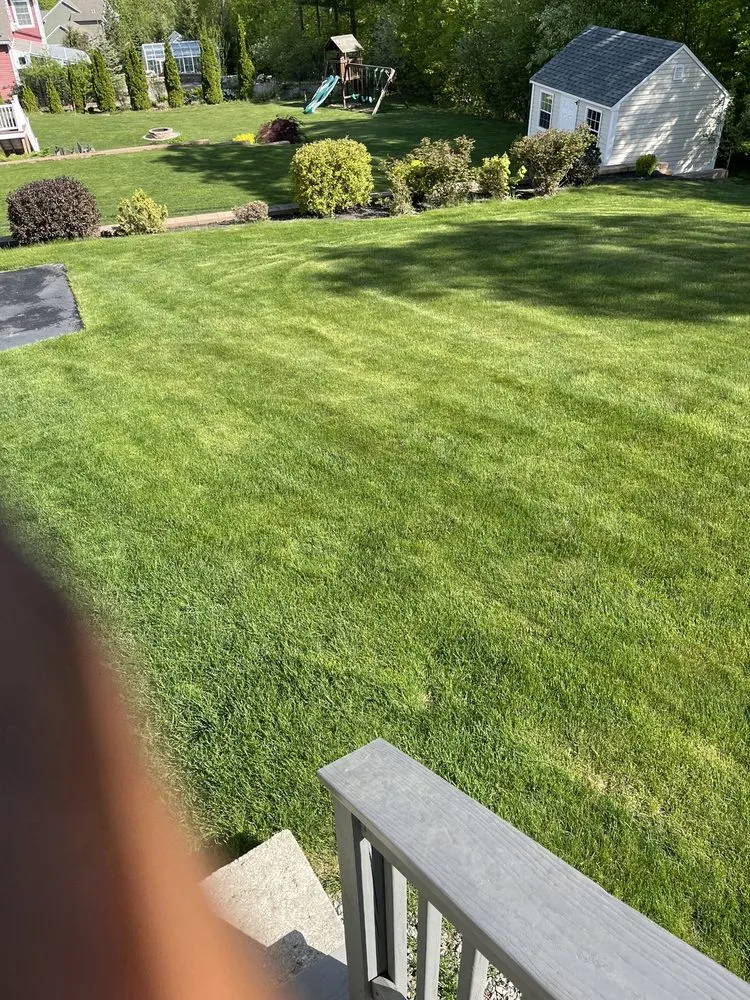 Custom landscape installation in North Reading, MA by J and R Fine Landscaping