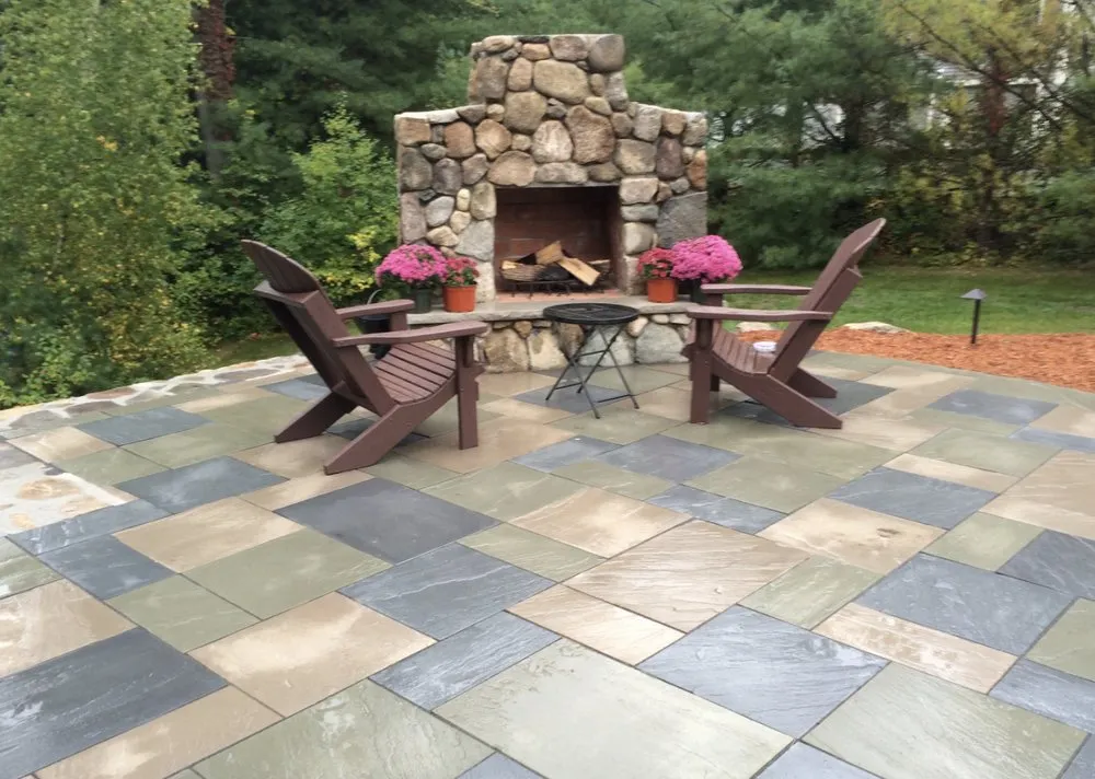 Custom residential landscaping in North Reading, MA by J and R Fine Landscaping