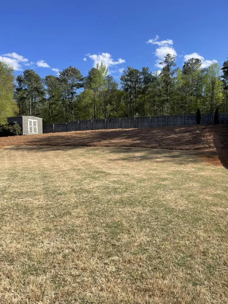 Expert garden landscaping with custom design in Newnan, GA by J B Landscaping