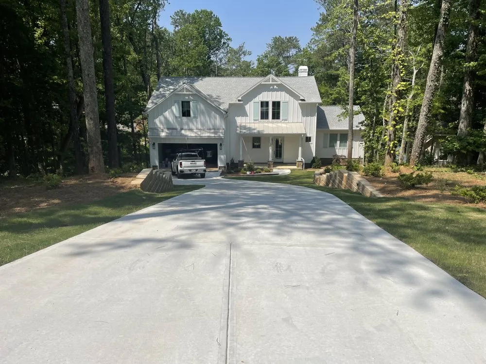 Professional landscape design for beautiful yards in Newnan, GA by J B Landscaping