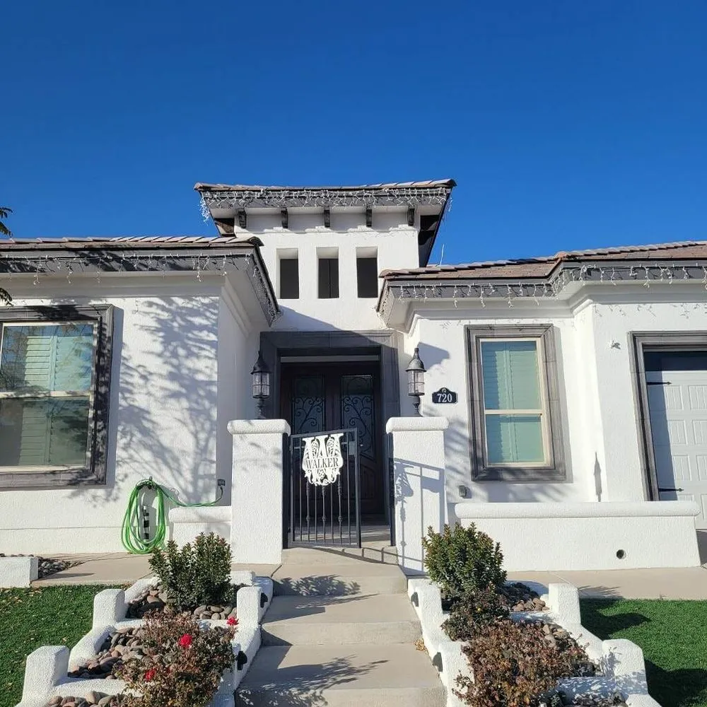 Local outdoor landscaping with custom design across El Paso, TX - J B Lawn Care