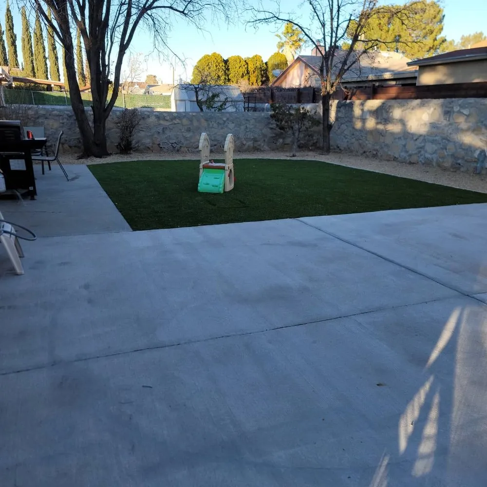 Expert landscape design for homes in El Paso, TX by J B Lawn Care