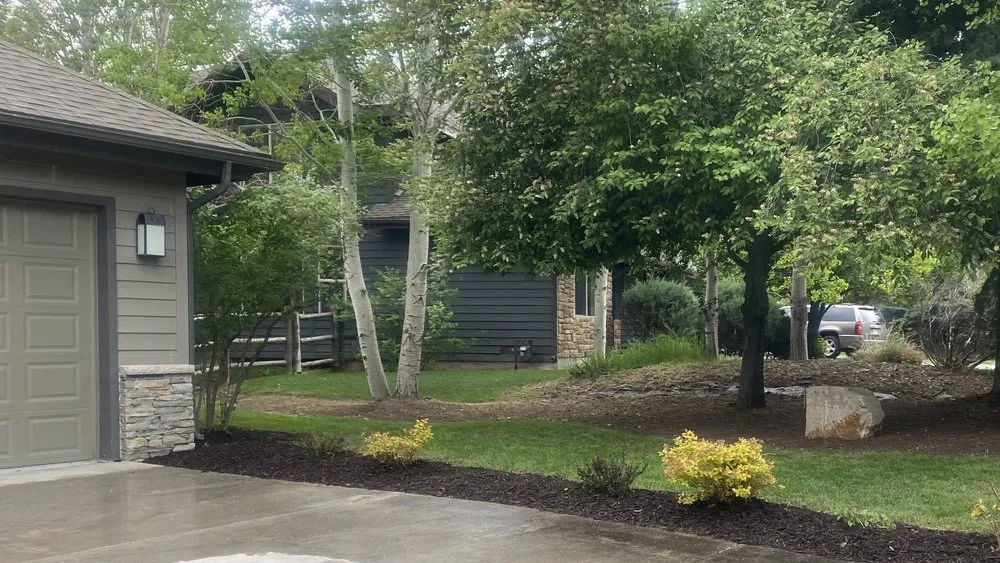 Custom lawn mowing service with custom design across South Jordan, UT - J Barnaba Landscaping