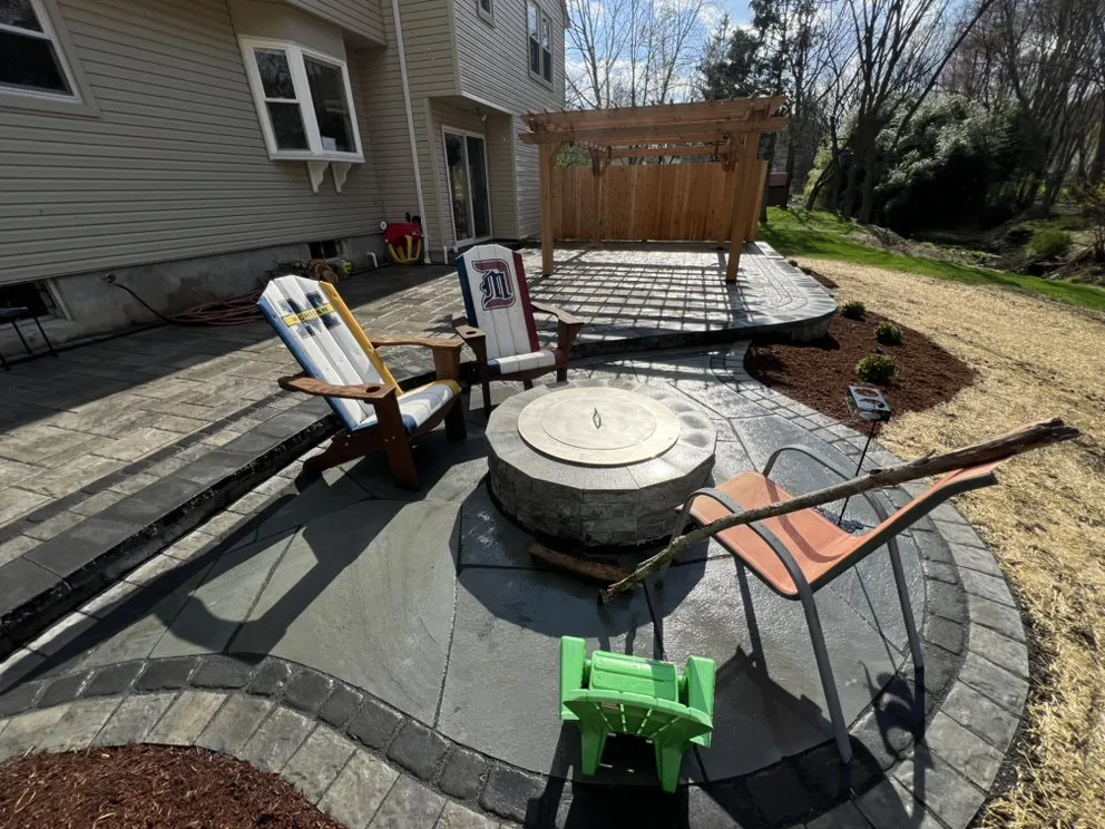 Reliable lawn mowing service with custom design across Columbia, NJ - J B's Landscaping