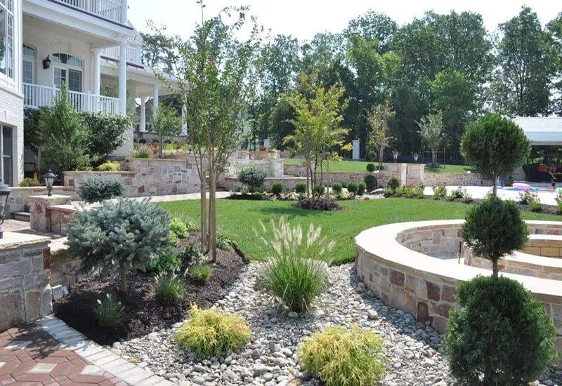 Professional yard cleanup service for year-round maintenance in Vienna, VA by J Byron Landscaping