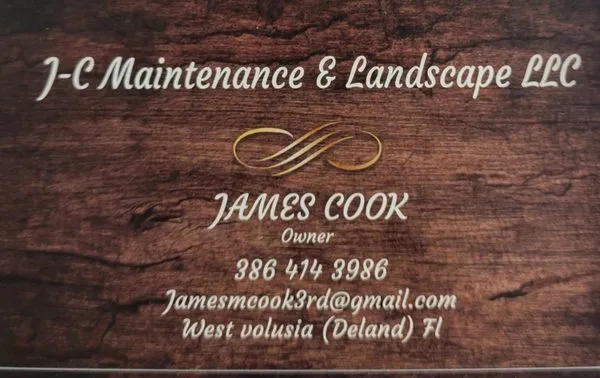 J-C Maintenance & Landscape Logo