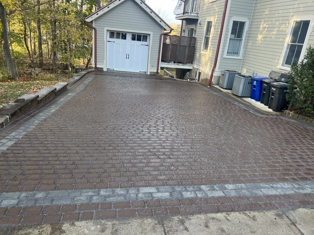 Custom residential landscaping in Stirling, NJ by J Campos Landscaping & Construction