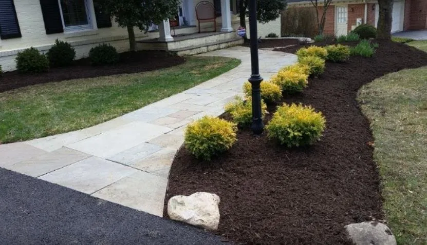 Affordable outdoor landscaping in Falls Church, VA by J. Canas Lawn & Landscaping