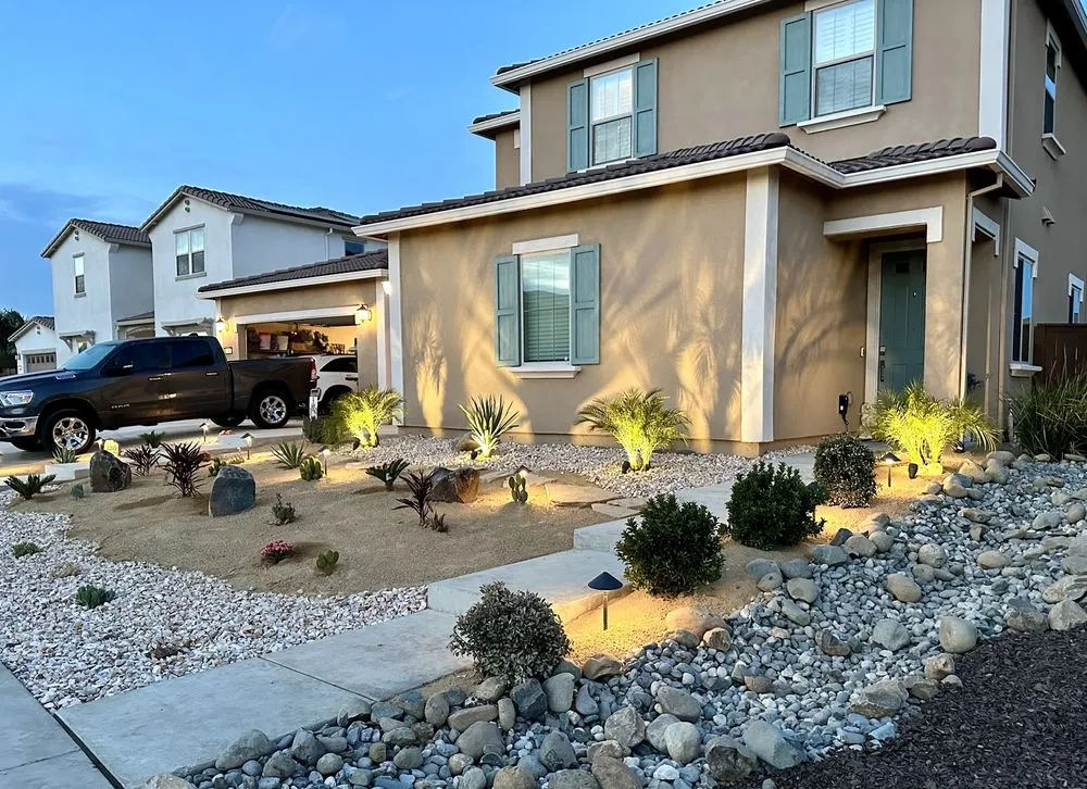 Custom garden landscaping in Woodland, CA - J Castro Landscaping