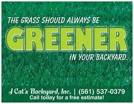 Trusted landscape installation experts serving Boynton Beach, FL - J Cat's Backyard