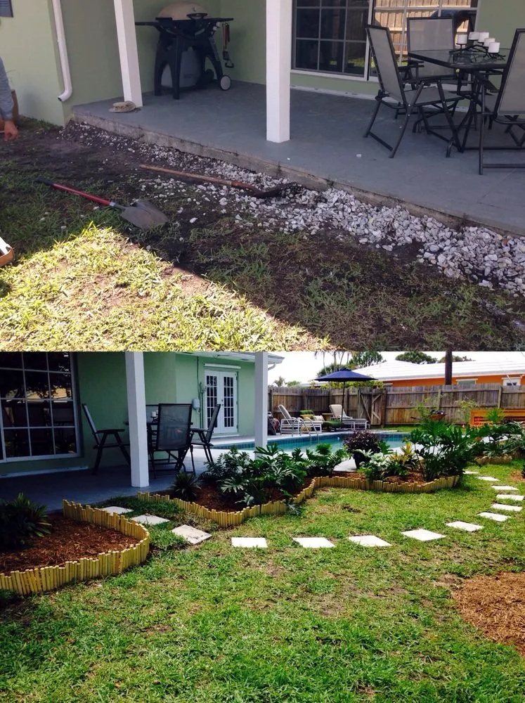Trusted outdoor landscaping in Boynton Beach, FL - J Cat's Backyard
