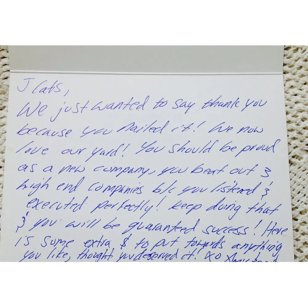 Expert lawn mowing service in Boynton Beach, FL - J Cat's Backyard