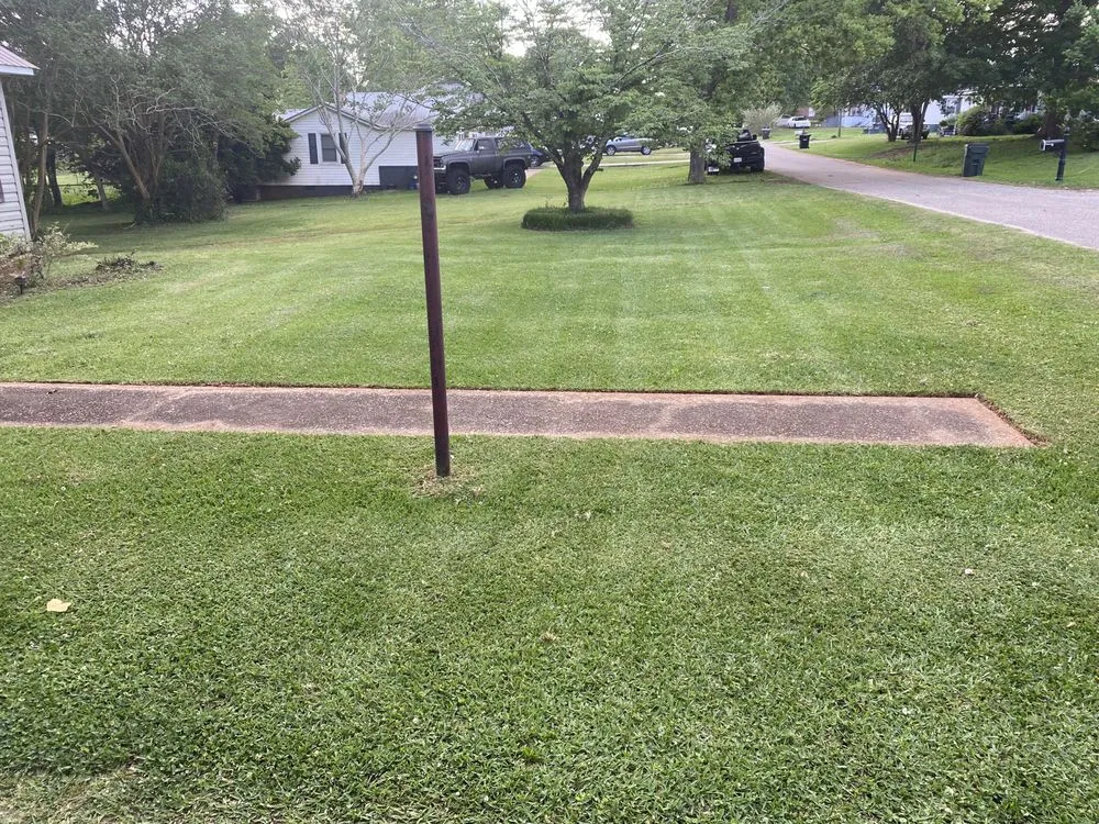 Custom residential landscaping for year-round maintenance across West Point, GA - J Crowe Properties