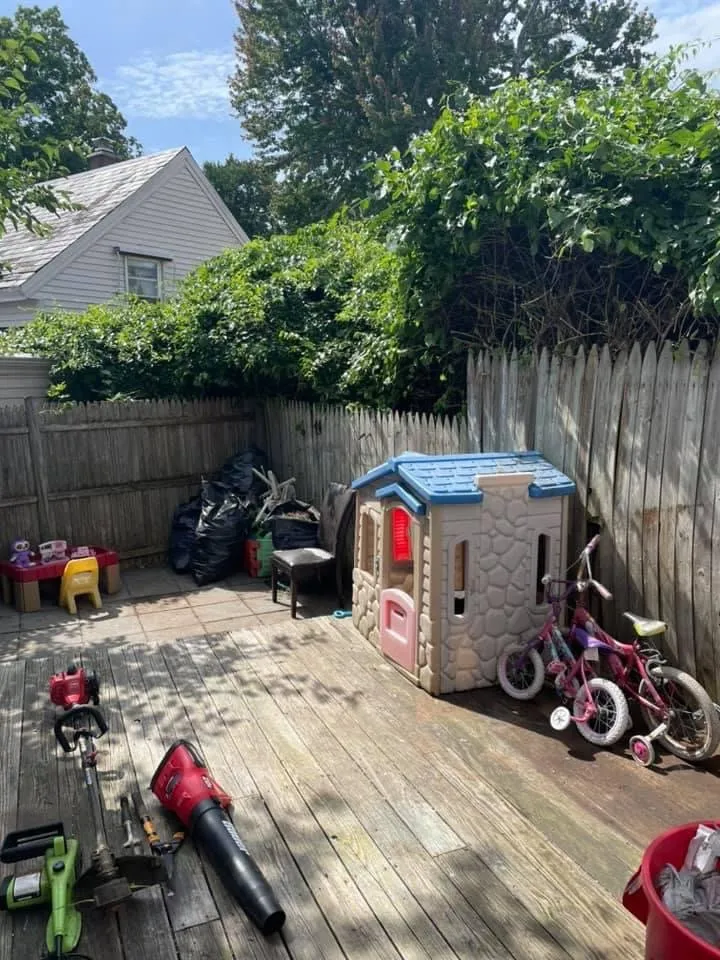 Custom outdoor landscaping with custom design across Fitchburg, MA - J Cruz Landscaping