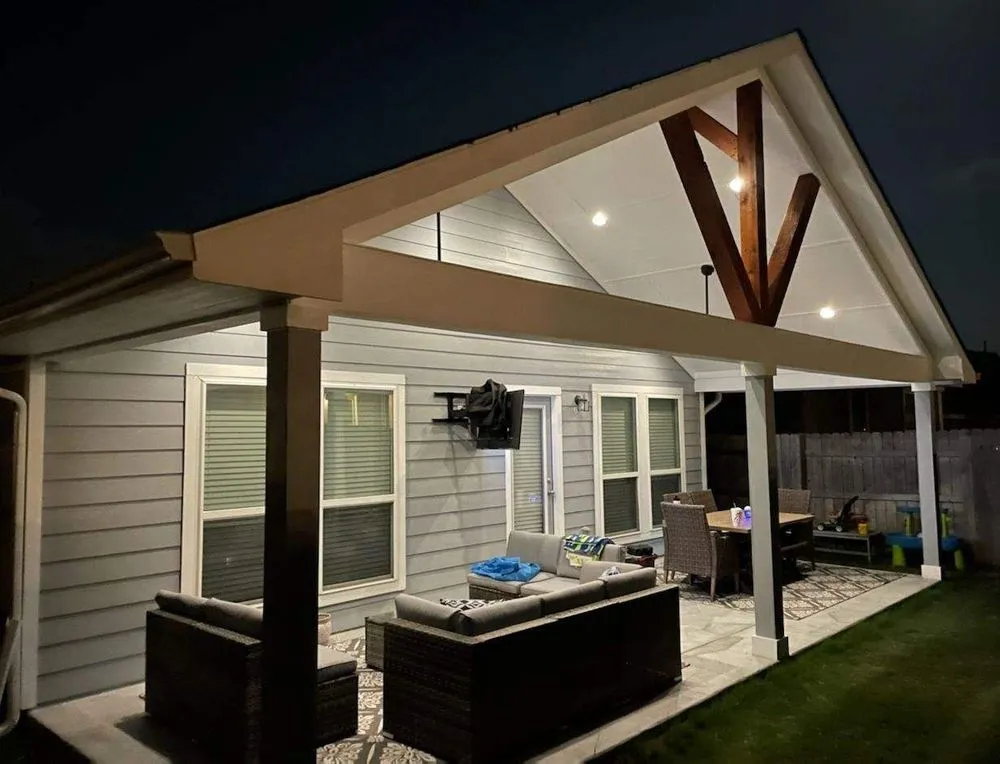 Custom lawn mowing service for outdoor upgrades in Round Rock, TX by J Cruz Landscaping Services