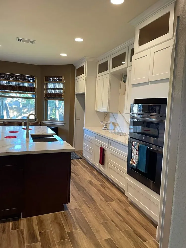 Professional landscape installation in Round Rock, TX by J Cruz Landscaping Services