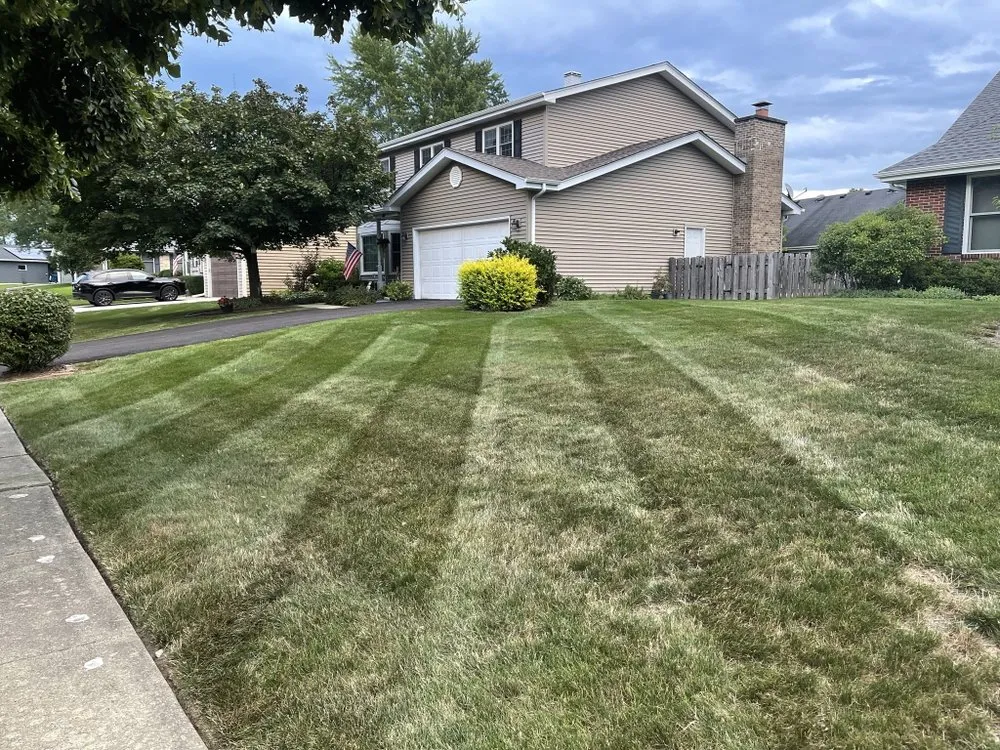 Custom lawn care service in Bartlett, IL by J Curiel Lawn Care