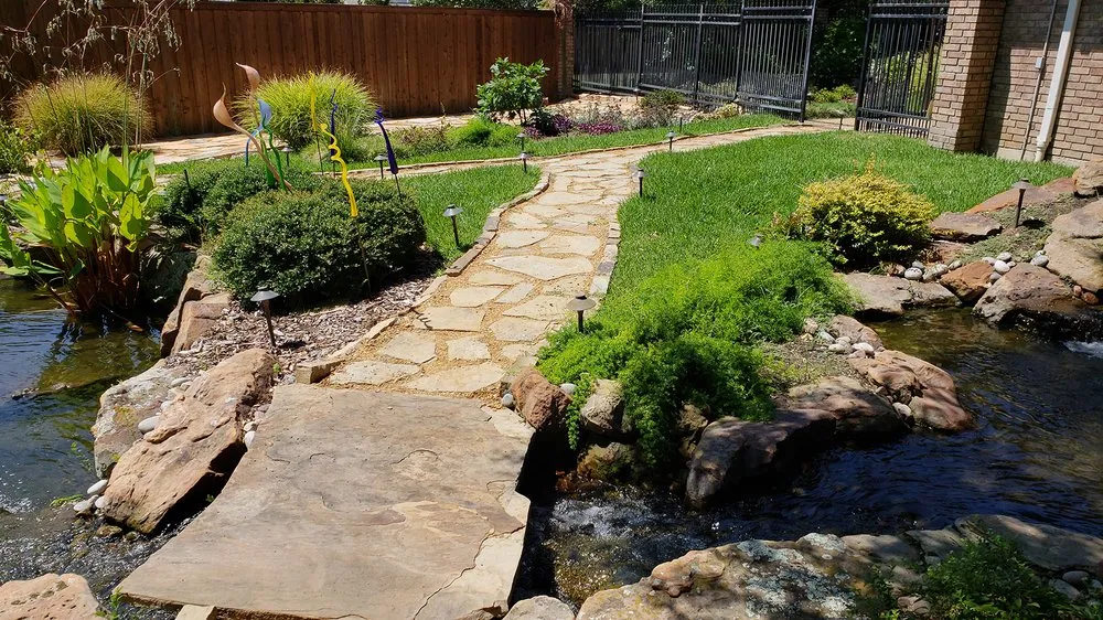 Professional garden landscaping near you across Pilot Point, TX - J D Naturescapes