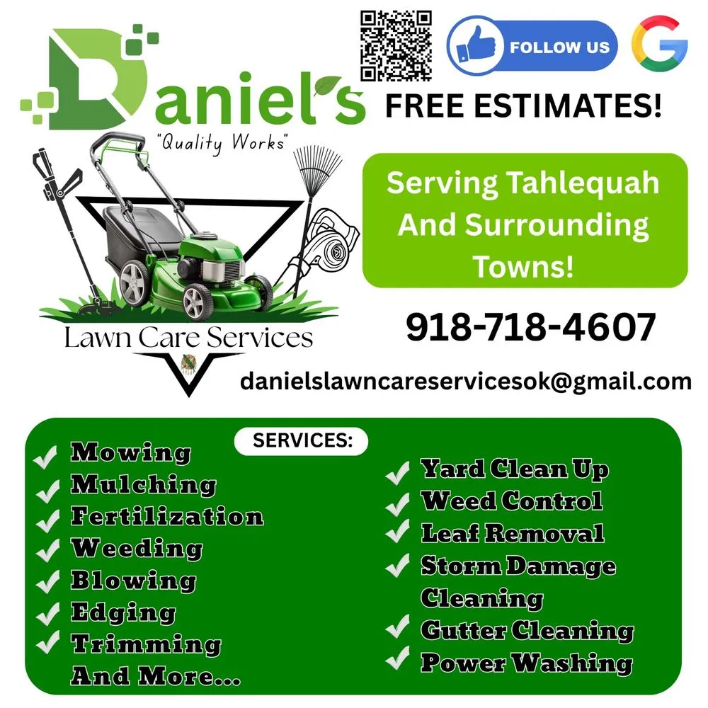 Trusted garden landscaping in Tahlequah, OK - J Daniels Lawn Care Services