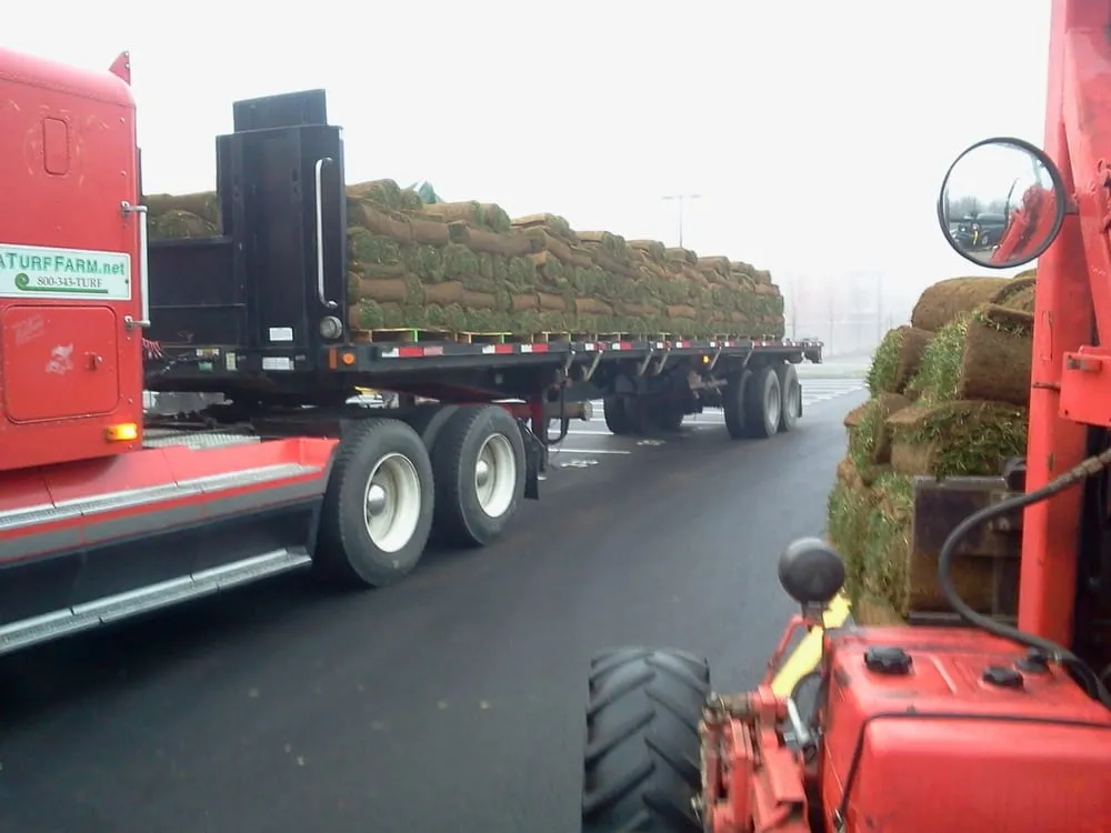 Expert landscape installation in West Kingston, RI - J Drake Turf Farm