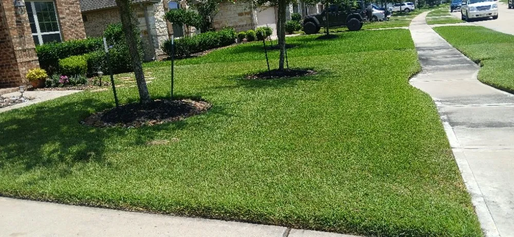 Professional lawn mowing service near you across Alvin, TX - J E Lawn Innovation