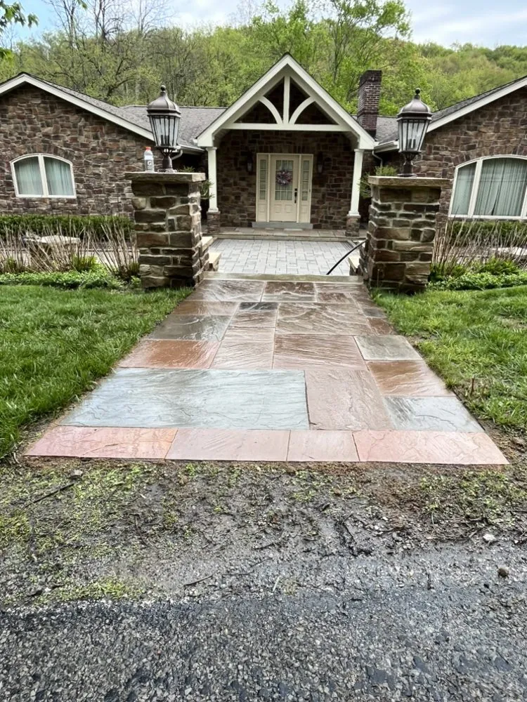 Expert landscaping services for homes in Butler, PA by J Evans Landscape & Hauling