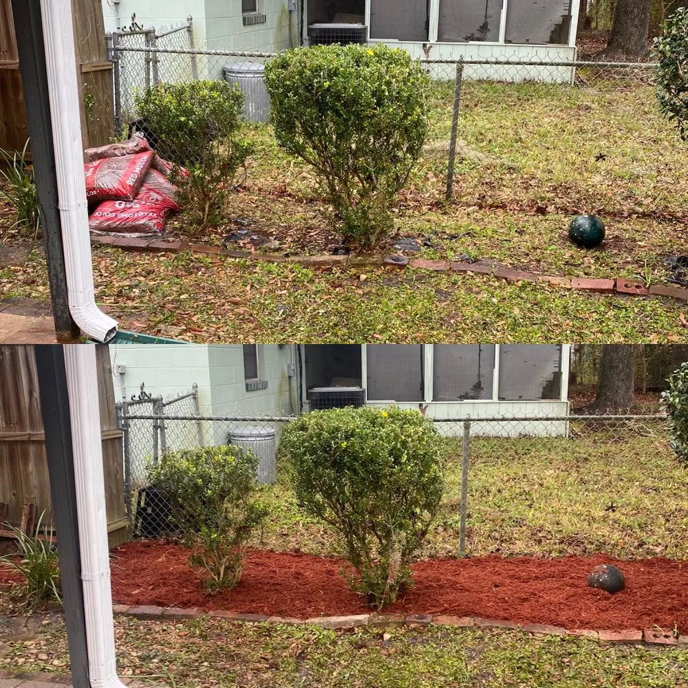 Affordable landscape installation near you in Starke, FL by J. Evans Lawncare
