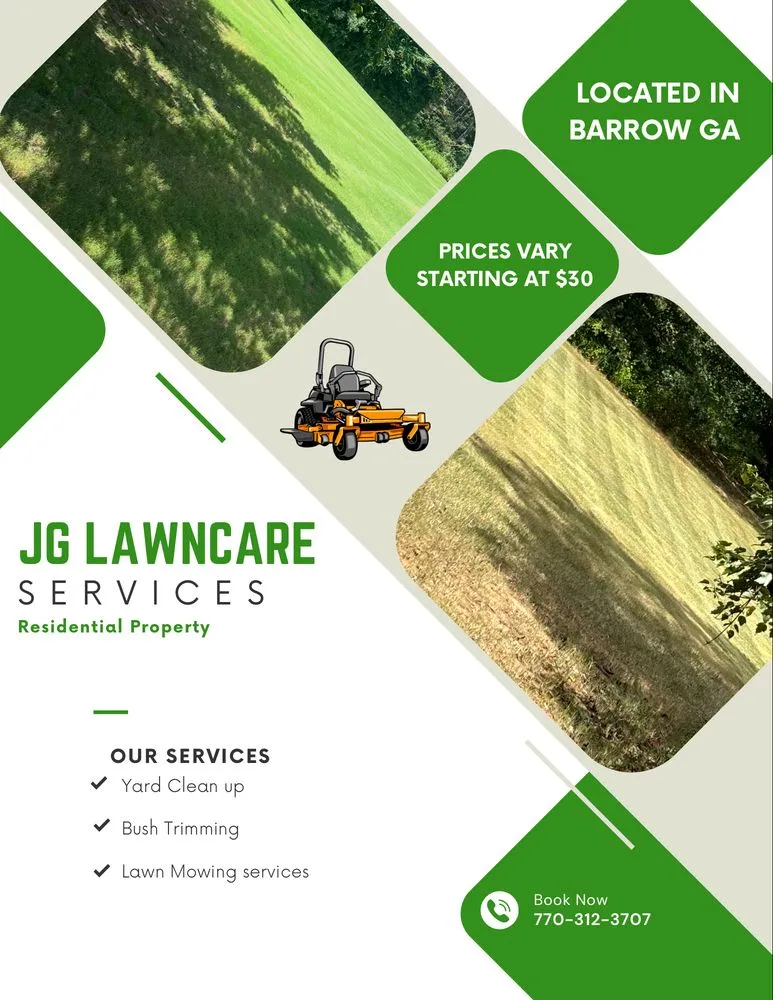 Local residential landscaping for residential properties across Winder, GA - J G Lawn Care