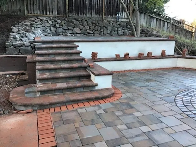 Reliable garden landscaping for homes in Hollister, CA by J G Pavers and Construction