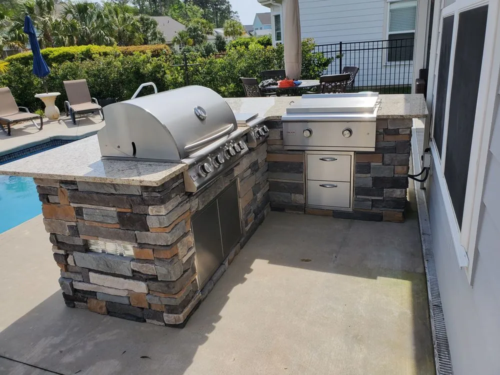 Top-rated landscaping services with custom design in North Myrtle Beach, SC by J Gann Landscapes