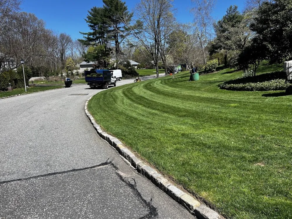 Professional outdoor landscaping in Brentwood, NY by J Hernandez Landscaping and Design