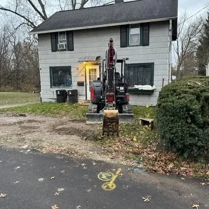 Custom lawn mowing service with custom design across Shreve, OH - J Hughes Property Management