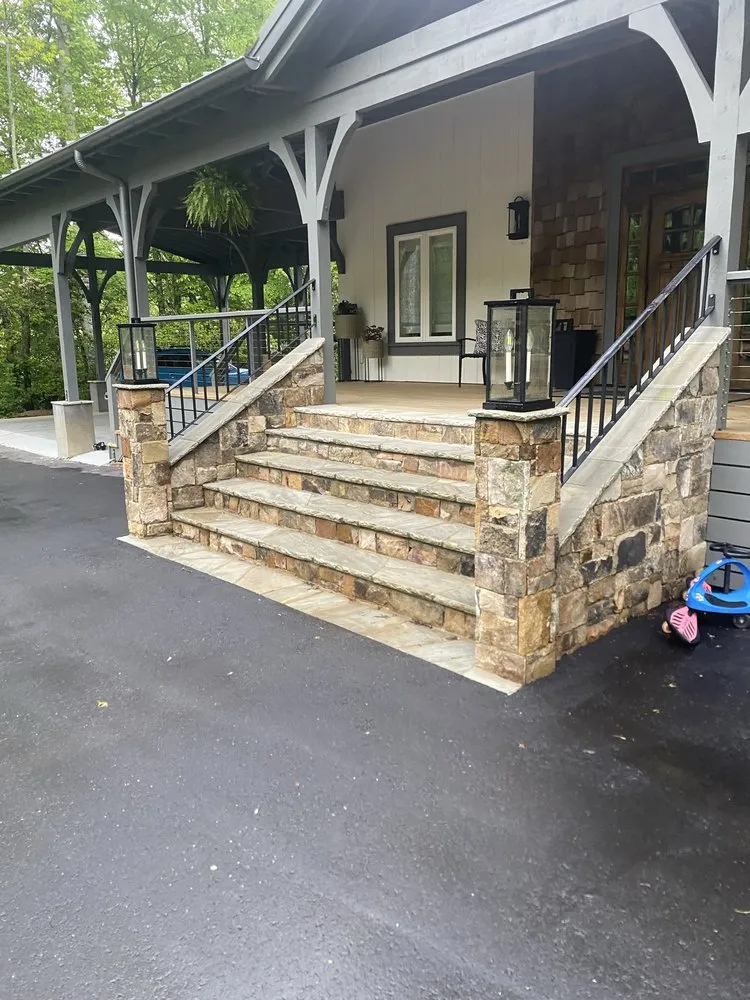 Reliable garden landscaping for year-round maintenance in Franklin, NC by J J Home & Property Services