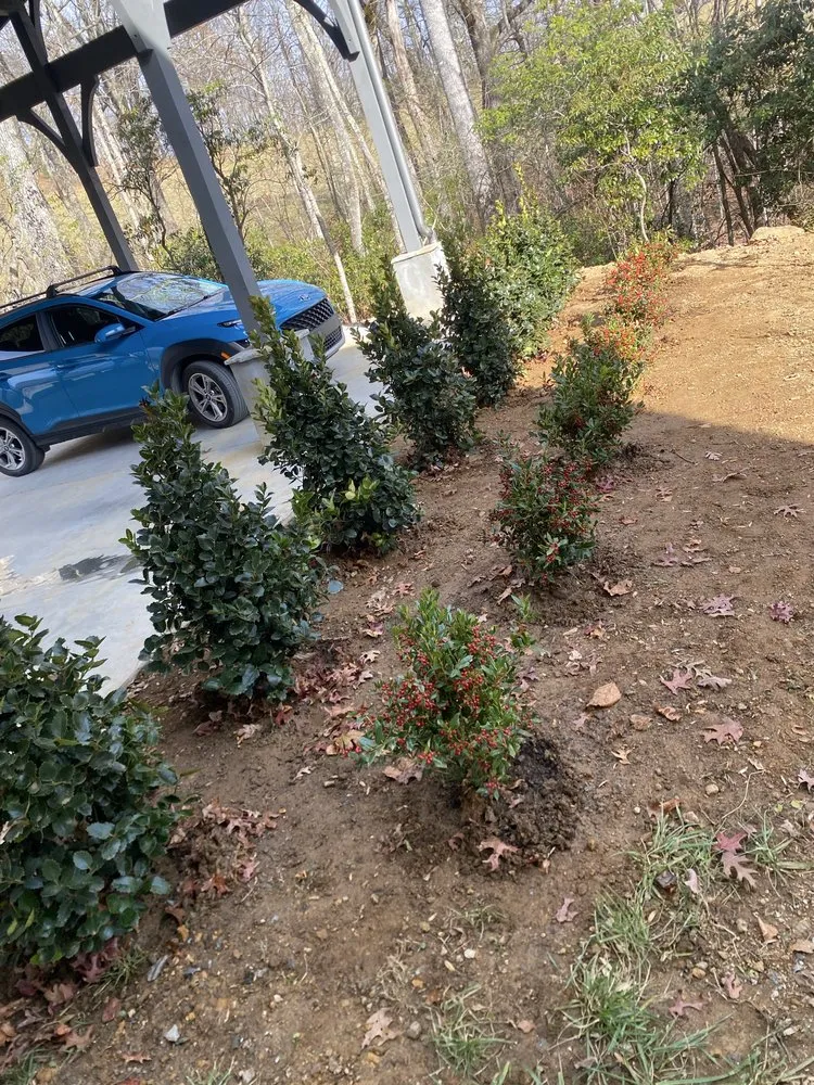 Custom landscape design for homes across Franklin, NC - J J Home & Property Services