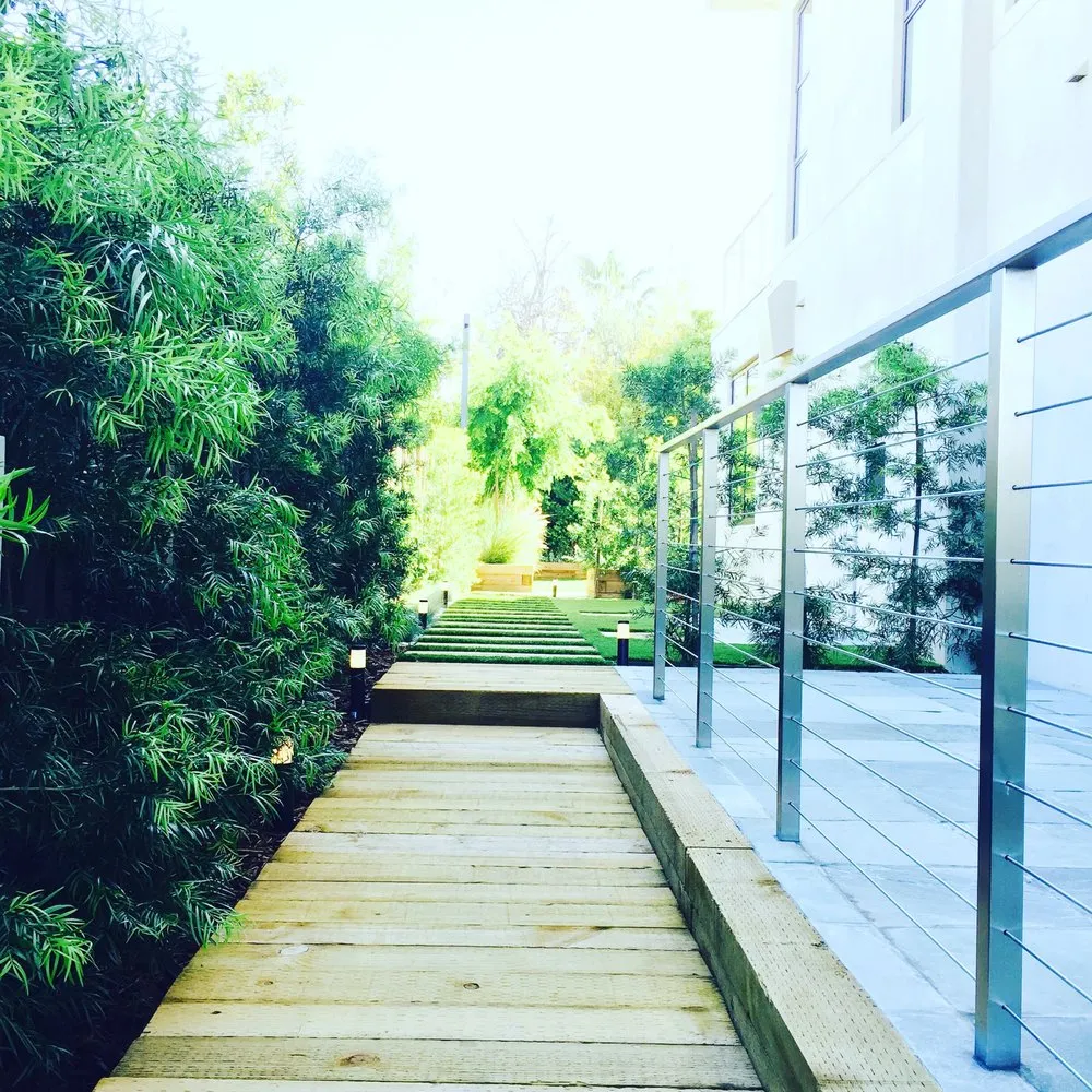 Custom lawn care service for homes in Van Nuys, CA by J J Landscape